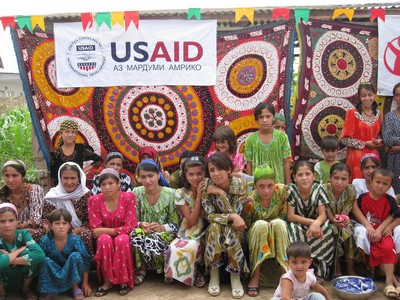 Рахмон принимает USAID